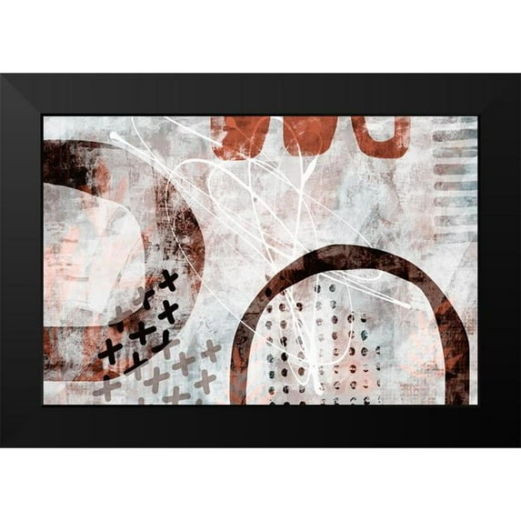 Haase, Andrea 14x11 Black Modern Framed Museum Art Print Titled - Secret Escape I
