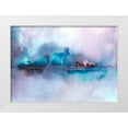 thumbnail image 1 of Haase, Andrea 14x11 White Modern Wood Framed Museum Art Print Titled - Stormy Lakeside, 1 of 4