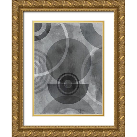 Haase, Andrea 14x18 Gold Ornate Wood Framed with Double Matting Museum Art Print Titled - Circulation II