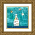 thumbnail image 1 of Haase, Andrea 15x15 Gold Ornate Wood Framed with Double Matting Museum Art Print Titled - The Joy of Flowers, 1 of 4