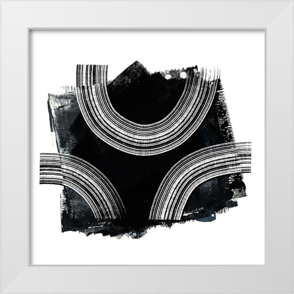 Haase, Andrea 20x20 White Modern Wood Framed Museum Art Print Titled - Inside Out II