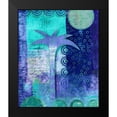 thumbnail image 1 of Haase, Andrea 20x23 Black Modern Framed Museum Art Print Titled - Oriental Garden, 1 of 4