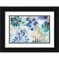 thumbnail image 1 of Haase, Andrea 24x17 Black Ornate Wood Framed with Double Matting Museum Art Print Titled - Fantasy Garden I, 1 of 4