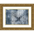 thumbnail image 1 of Haase, Andrea 24x17 Gold Ornate Wood Framed with Double Matting Museum Art Print Titled - Urban X, 1 of 4