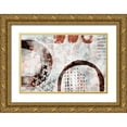 thumbnail image 1 of Haase, Andrea 32x23 Gold Ornate Wood Framed with Double Matting Museum Art Print Titled - Secret Escape I, 1 of 4