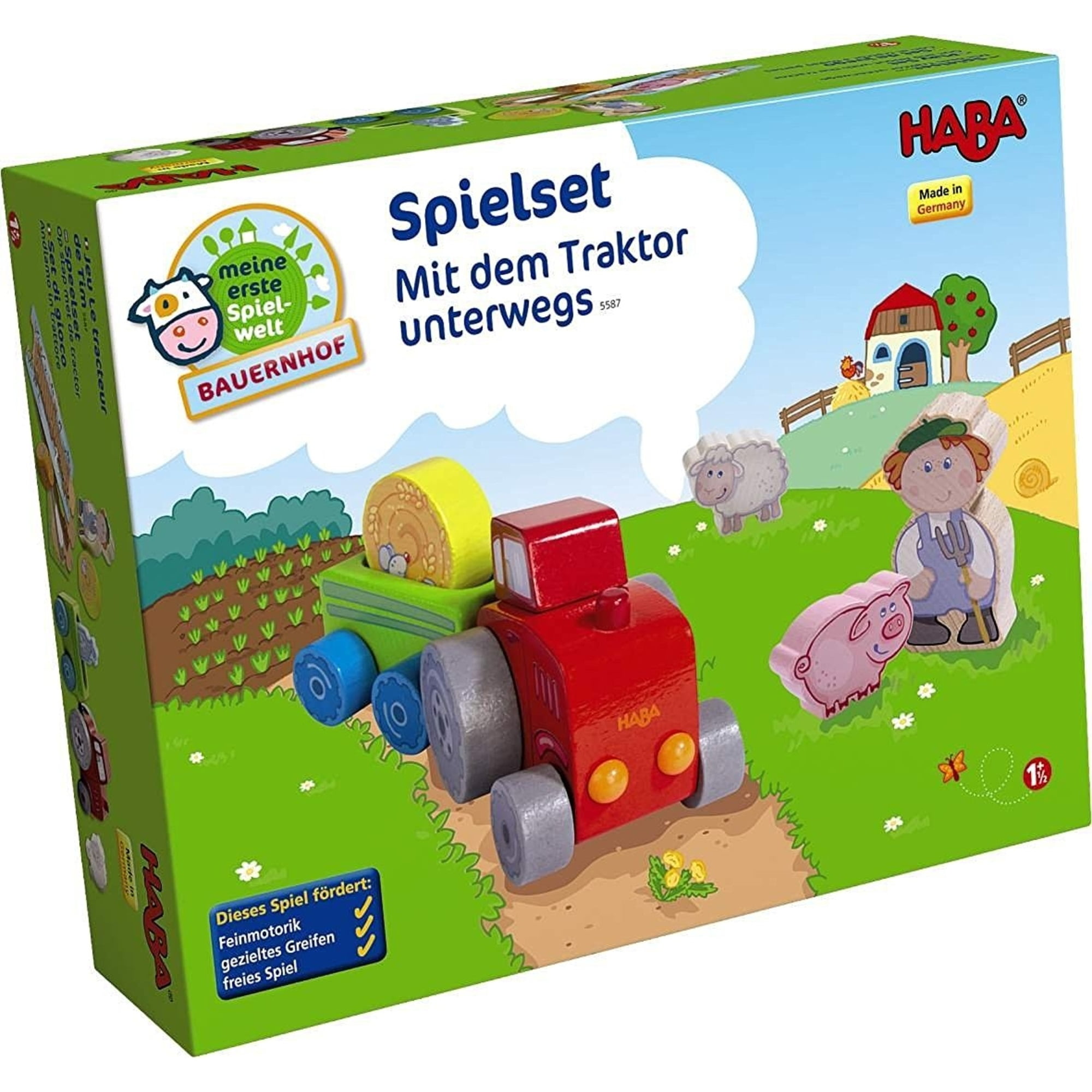 Haba Play Set Out and About with the Tractor - Walmart.com