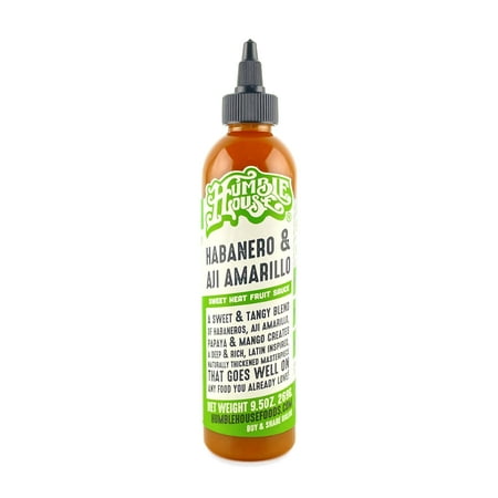 Humble House Habanero & Aji Amarillo Sweet Heat Fruit Sauce, 9.5 oz – Spicy Gourmet Cooking & Marinade Sauce
