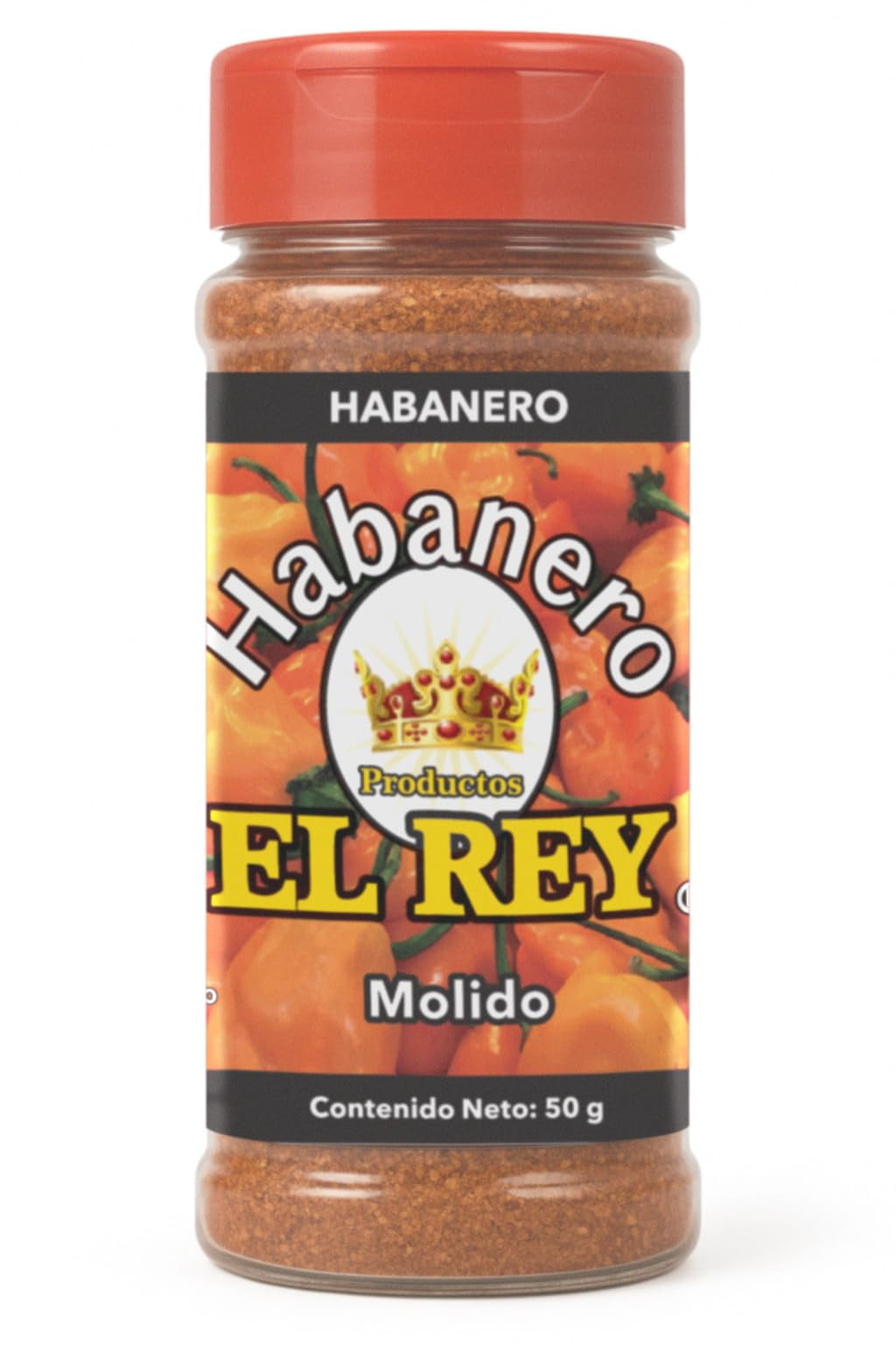 Habanero Molido El Rey MFF30 - Ground Habanero Pepper Powder (1.76 oz ...