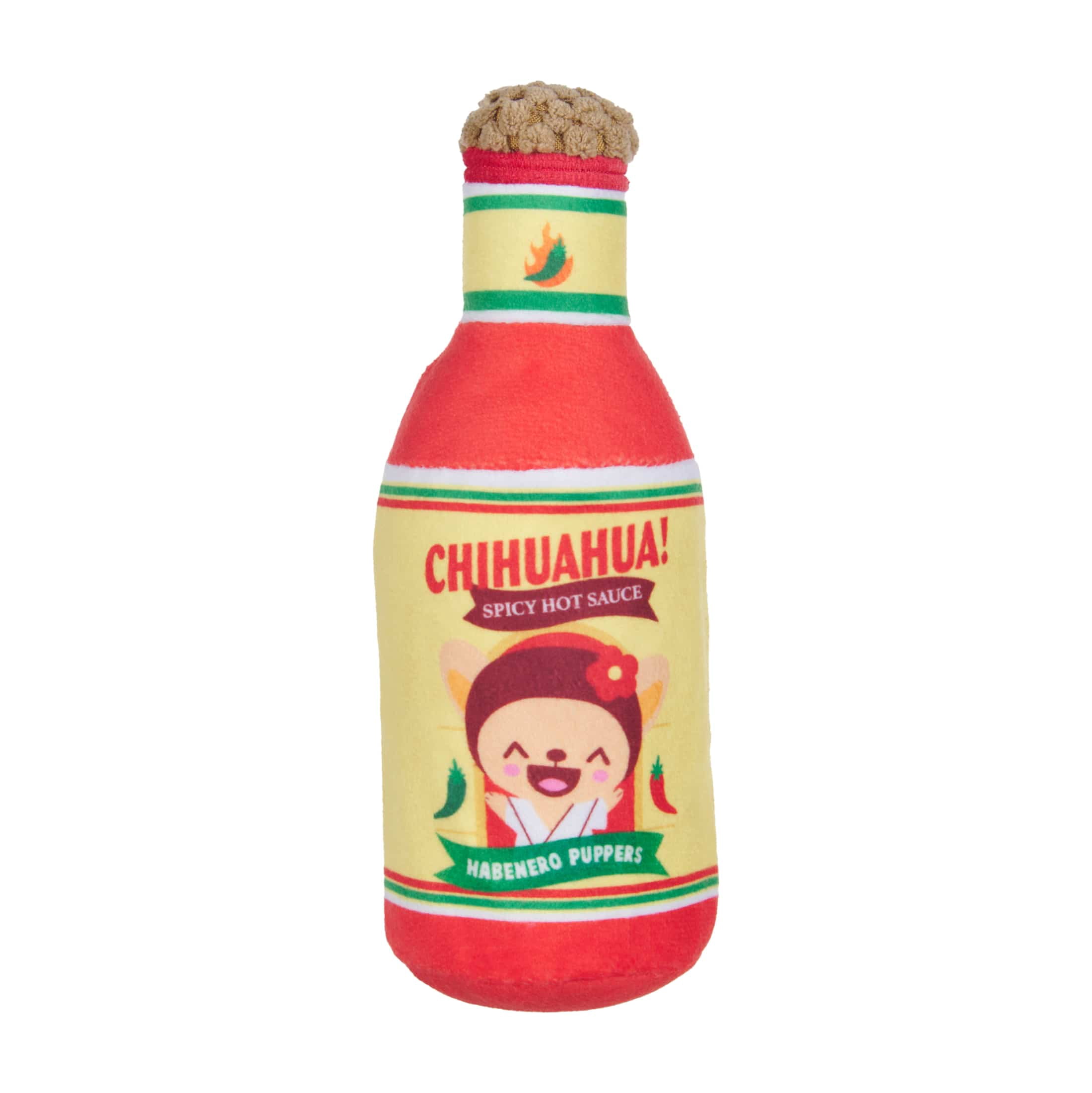 BARK Habanero Pupper Sauce Plush Dog Toy
