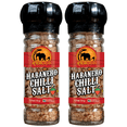 thumbnail image 1 of Habanero Spicy Salt with Reusable Grinder by African Dream Foods | All-Natural Dried Habanero infused with Sea Salt | Made in Africa | 2-Pack, 1 of 6
