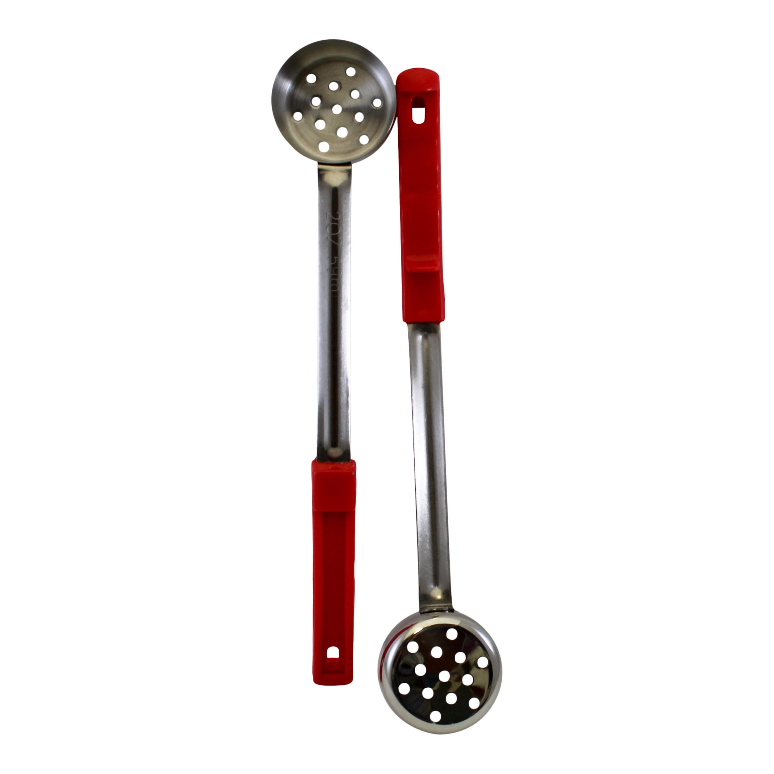 Habanerofire Stainless Steel Slotted Serving Spoodles, 2oz, Red, 2 Pack ...