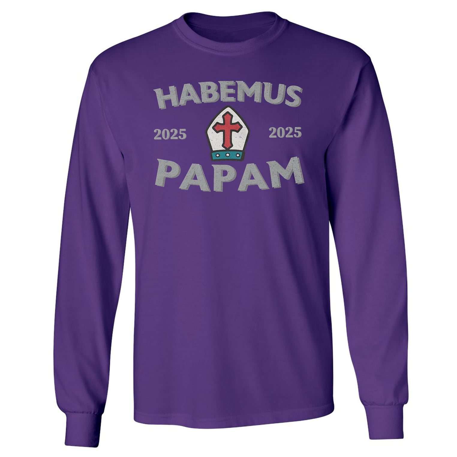 Habemus Papam 2025 - Pope Leo XIV Catholic Church Long Sleeve T-Shirt ...