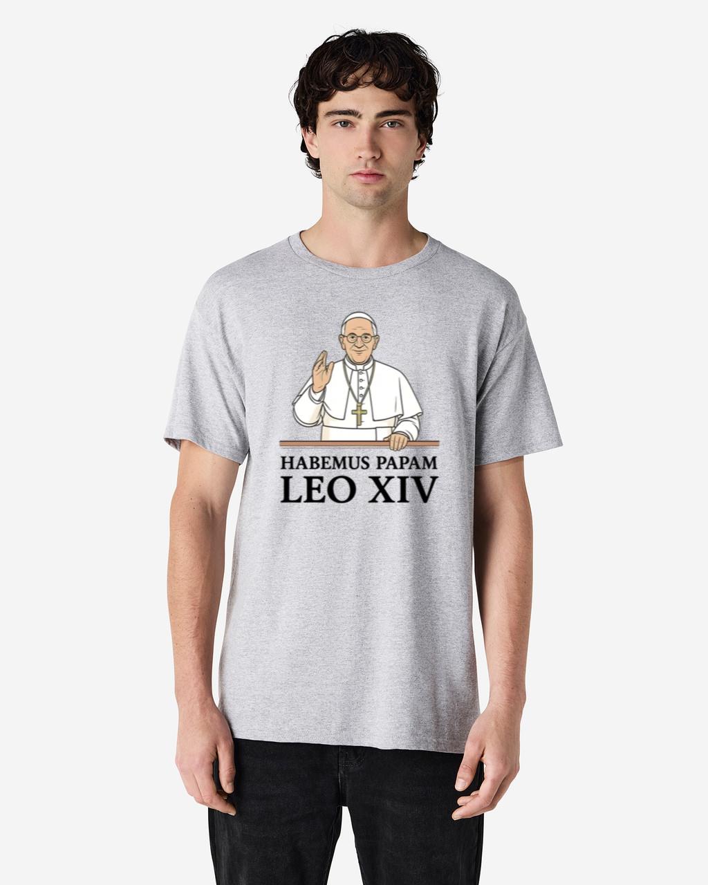 Habemus Papam 2025 T-Shirt Pope Leo XIV Minimalist Catholic Tribute up ...