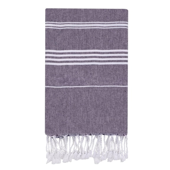 Haber Extra Large 100% Cotton Bath Towel 350 Gsm | Quick Absorption & Faster Drying Towel (Purple)
