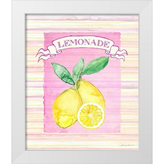 Haberier, Patricia 20x23 White Modern Wood Framed Museum Art Print Titled - Citrus Orchard 1