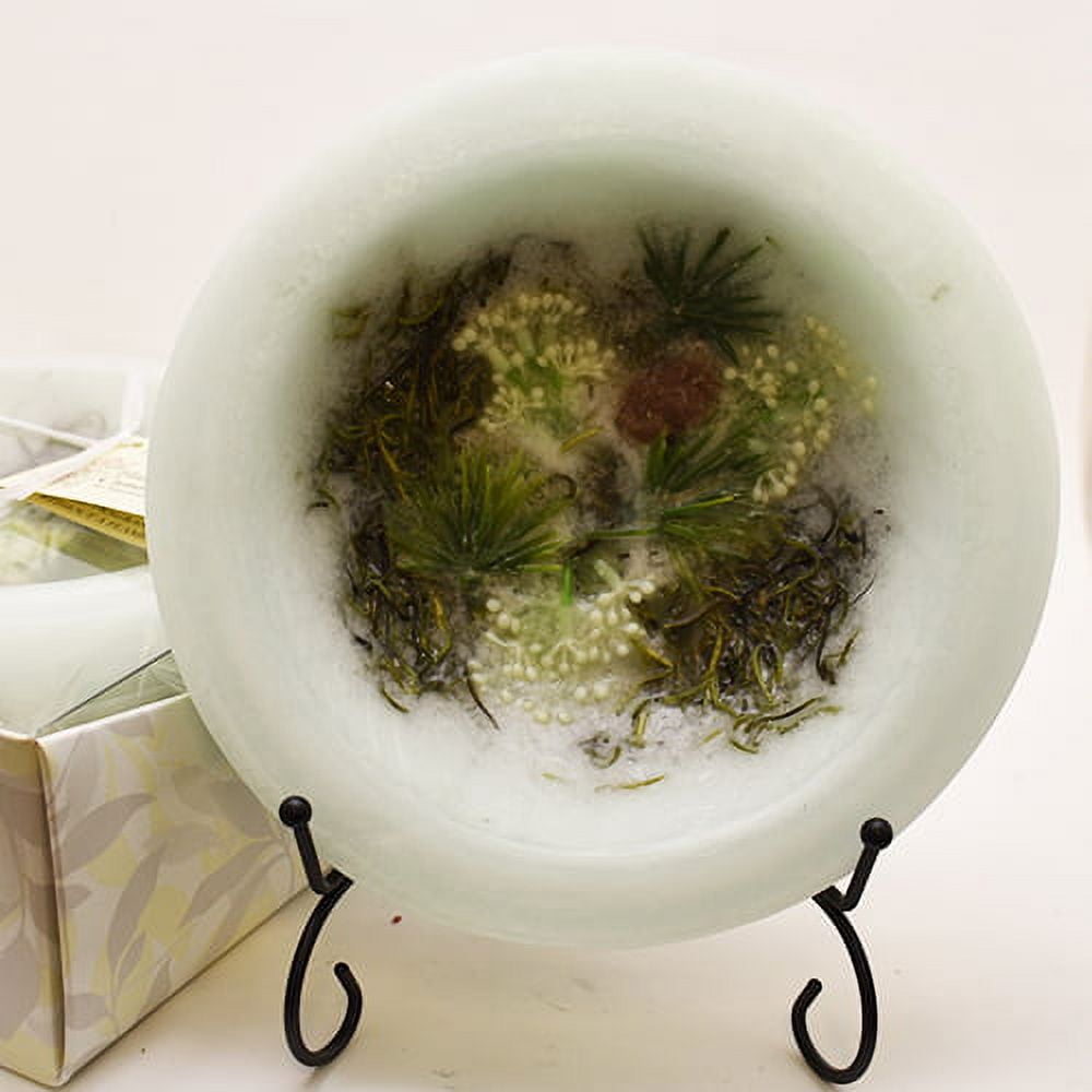 Habersham Candles NEW FALLEN SNOW WAX POTTERY Wax Winter Freshness