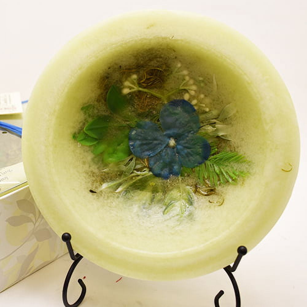 Habersham Candles TRANQUILTY WAX POTTERY VESSEL Eucalyptus Flameless