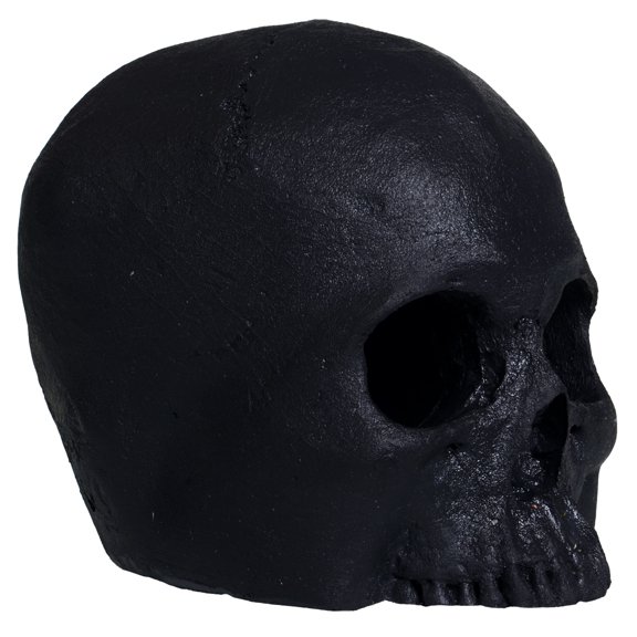 Habi-Scape Skull Cave Terrarium Habitat Decor, Black