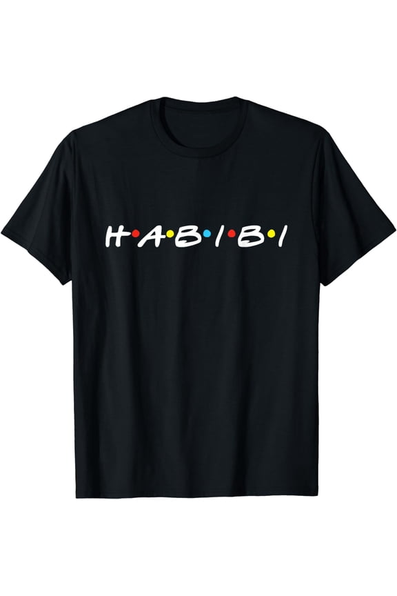 Habibi Funny Arabic Halal Meme Iconic Saying For Arab Friend T-Shirt