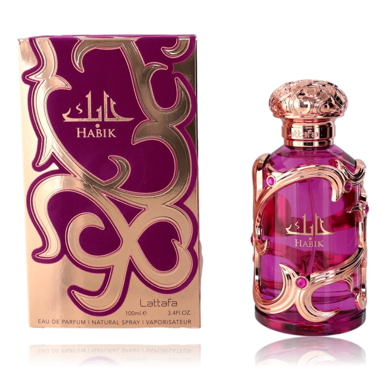 Habik by Lattafa, 3.4 oz EDP Spray for Women, Top Notes Pear and