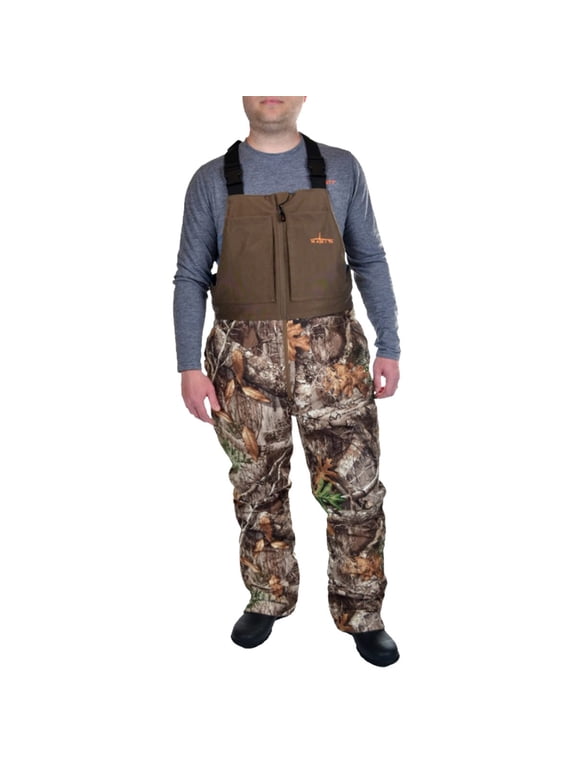 Men's Cedar Branch Insulated Bib L-Realtree APX / Turkish Coffee