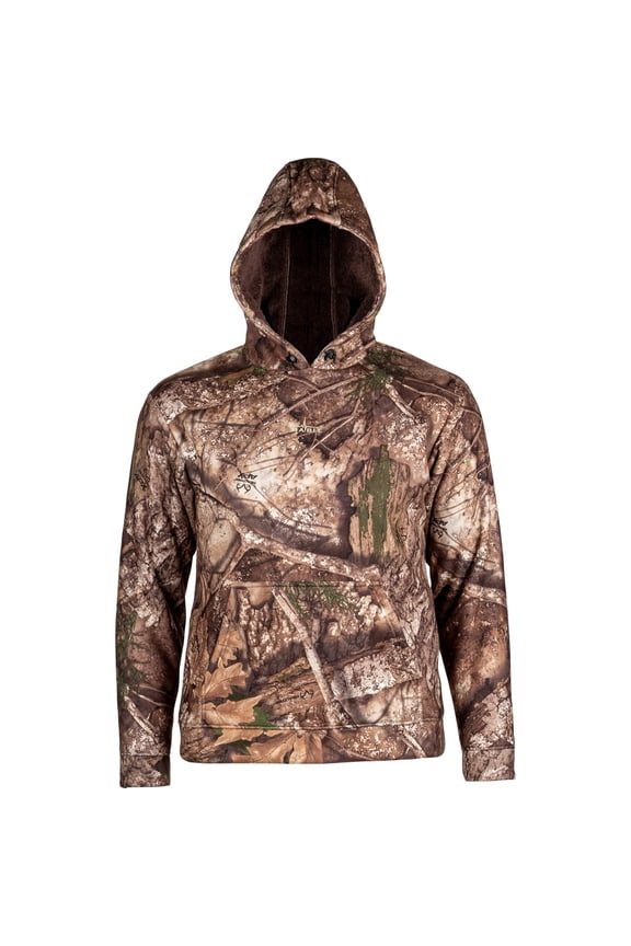 Habit Men's Bow String Sherpa Hoodie L-Realtree APX