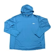 Habit Men's Hidden Cove Hooded Lightweight Performance Layer Shirt (Ensign Blue, S)