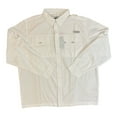 thumbnail image 1 of Habit Men's 40+ UV Protection Kona Beach Long Sleeve River Shirt (Bright White, XL), 1 of 1
