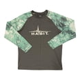 thumbnail image 1 of Habit Men's Moisture Wicking Pacific Trek Long Sleeve Performance Shirt (Bowspray, 2XL), 1 of 1