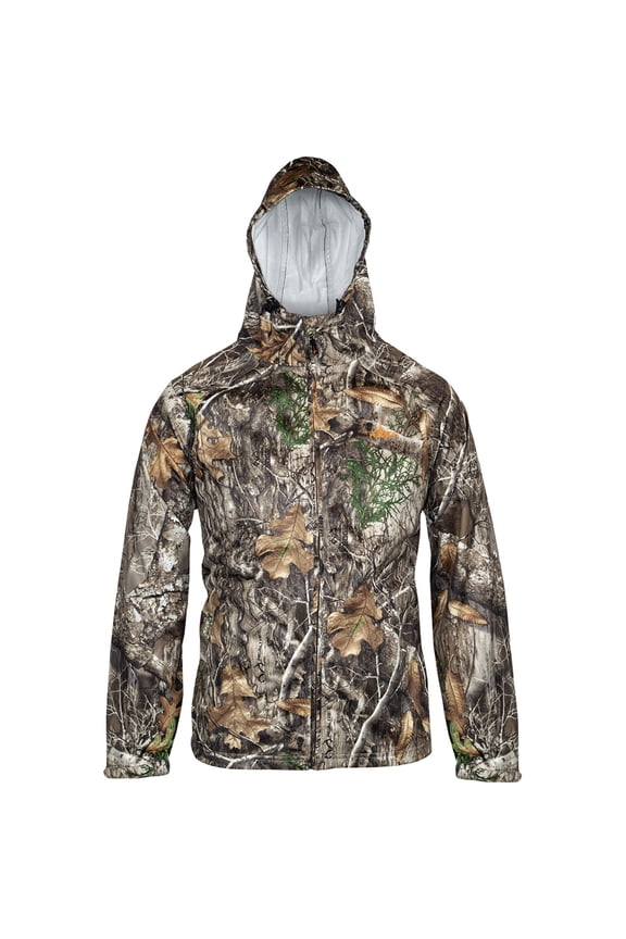 Habit Roaring Springs Packable Rain Jacket - Mens, Realtree Edge, Large