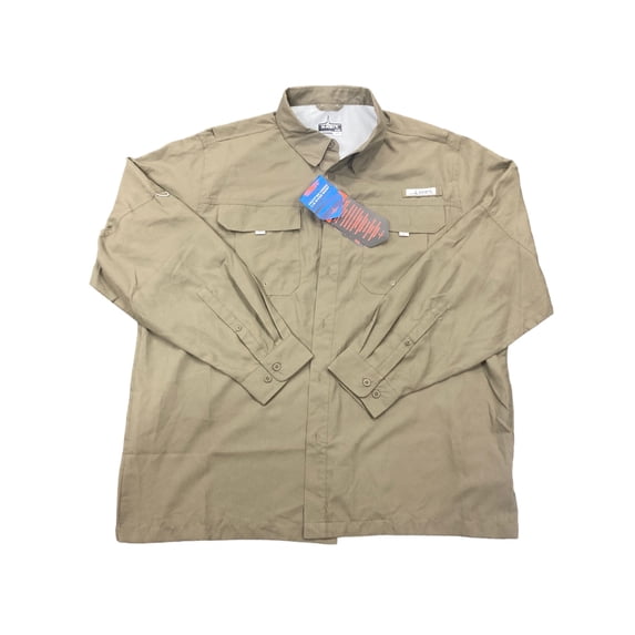 Habit Men's UPF 40+ Crayfish Creek Long Sleeve River Shirt (Crocodile ...