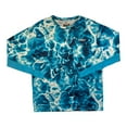 thumbnail image 1 of Habit Men's UPF 40+ Dave's Marina Long Sleeve Performance Tee (River Blue Waves, XL), 1 of 1
