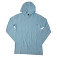 thumbnail image 1 of Habit Men's UPF 40+ UV Protection Moisture Wicking Hooded Performance Layer (Tropical Breeze, 2XL), 1 of 2
