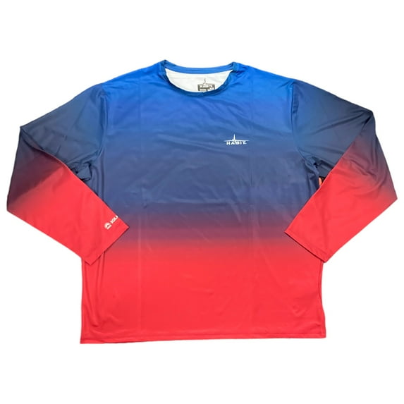 Habit Men’s UPF 40+ UV Protection Performance Fishing Tee, Male