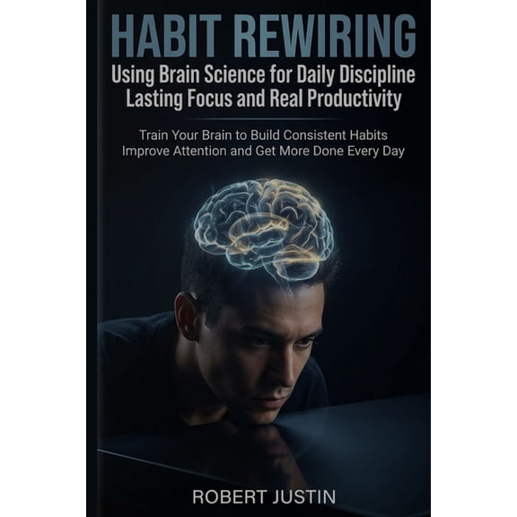 Habit Rewiring Using Brain Science for Daily Discipline Lasting Focus and Real Productivity: Train Your Brain to Build C, (Paperback)
