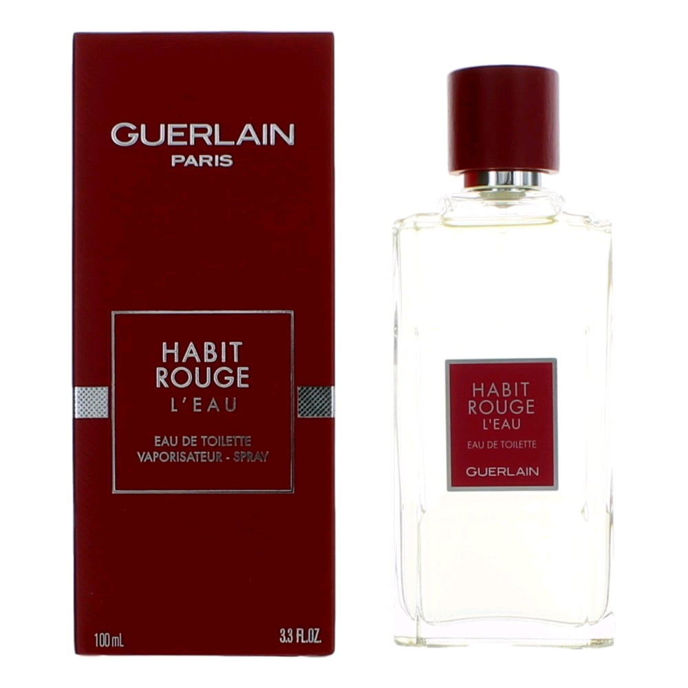 【ギフ_包装】 Women for Guerlain by L'eau Rouge Habit - Spray EDT oz 3.3 香水(男性用)
