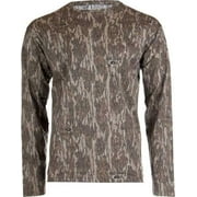 HABIT OUTDOORS Habit Bear Cave Camo LS T-Shirt - Mens, Extra Large, Mossy Oak Bottomland