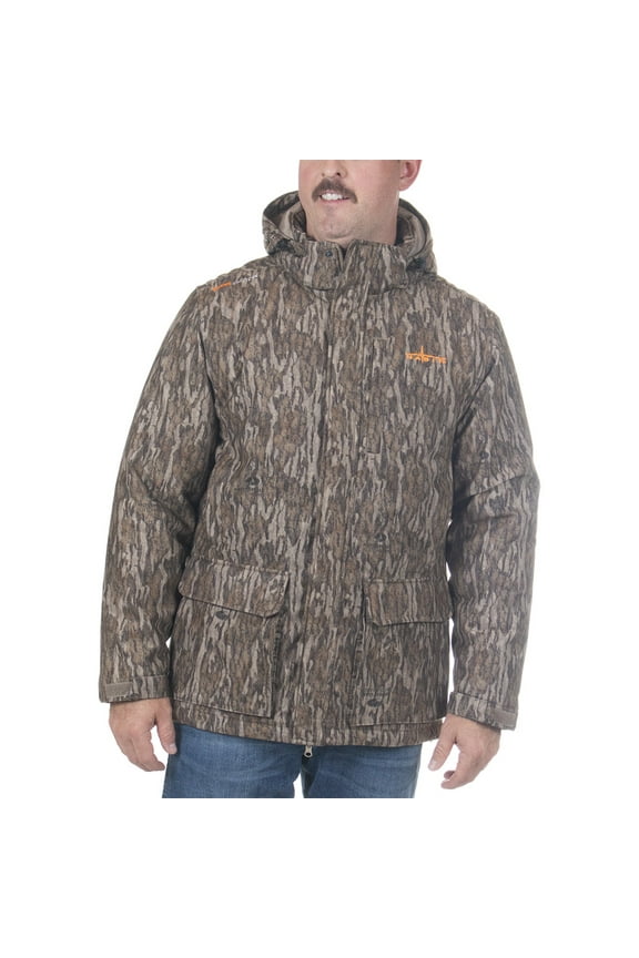 Habit Cedar Branch Insulated Waterproof Parka - Mens, Mossy Oak Bottomland, Large