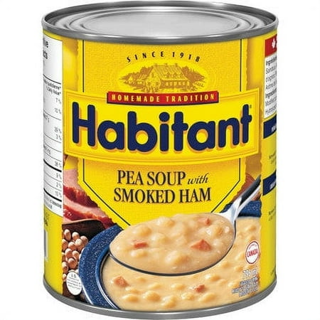 Habitant Split Pea With Smoked Ham Soup, 796ml