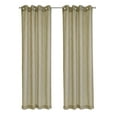 thumbnail image 1 of Boucle Sheer Grommet Curtain Panel 52 x 84 in Tan, 1 of 7