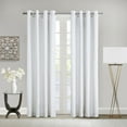 thumbnail image 1 of Habitat Harmony Grommet Curtain Panel Window Dressing 52 x 63 in White, 1 of 5