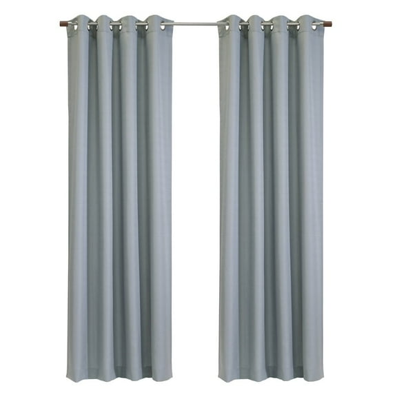 Habitat Jamie Light Filtering Grommet Curtain Panel 52 x 63 in Blue