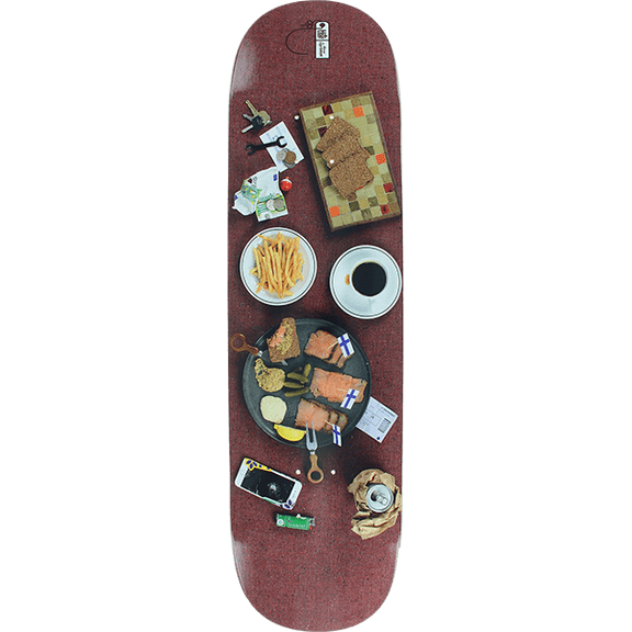 Habitat Marius Place Setting Skateboard Deck 8.25