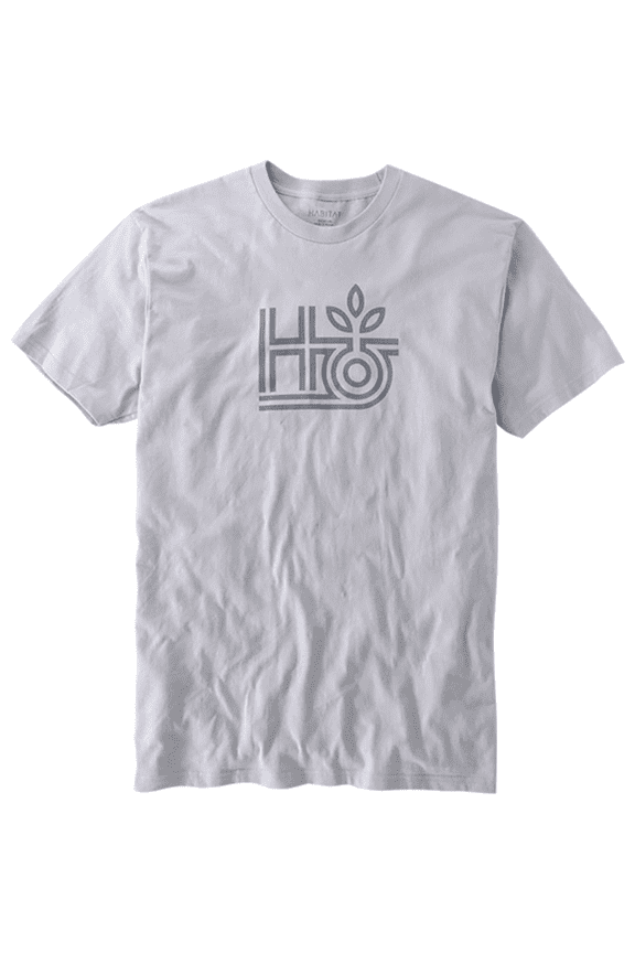 Monotone Pod Short Sleeve T-Shirt Silver, Small, Men's