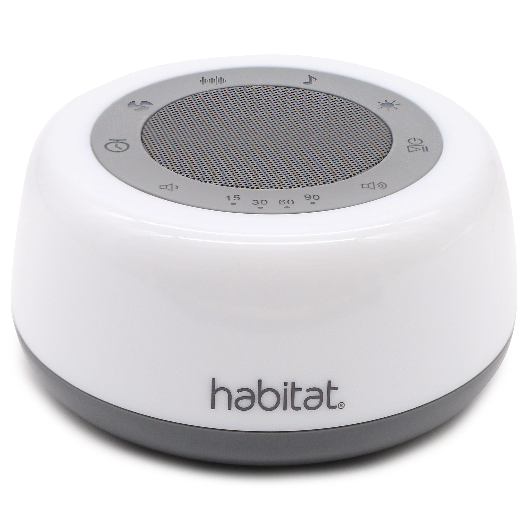 Habitat Smart White Noise Machine with Multi-Color Night Light