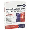 thumbnail image 1 of Habitrol Nicotine Transdermal System Step 1 Stop Smoking Aid Patches, 21 mg, 14 Count, 1 of 2