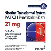 Habitrol Step 1 Nicotine Transdermal System Stop Smoking Aid Patches, 21 mg, 7 Count