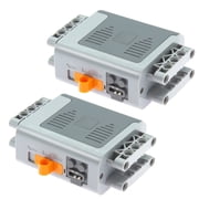 2PCS Technic Motor Supply Compatible with Lego, with 1.5V 8881AA Battery Box Case Featuring PTC Overload Protection