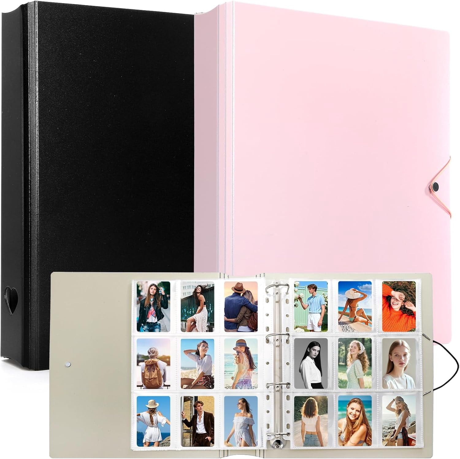 2x3 card binder Premium Semi-Rigid Saver collectors [168 pockets 2X3] Turquoise RING BINDERS** PREMIUM DOUBLE Universal Business Card 3-Ring Binder