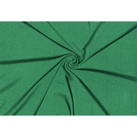 Hacci Sweater Knit Fabric - Daytona Viscose, Stretch Knit Fabric (EMERALD, ByYard)